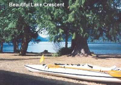 Lake Crescent Beach