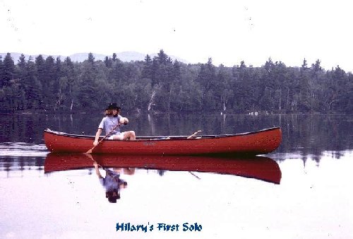 Hilary's First Solo