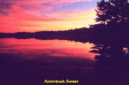 Adironback Sunset