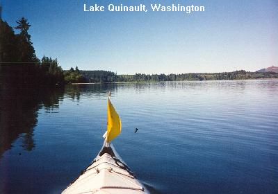 Paddling Lake Quinault